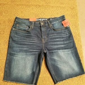 Mossimo Knit Denim Slim shorts 36
